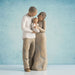 Willow Tree® We are Three (darker skin tones and hair color) — alternate view