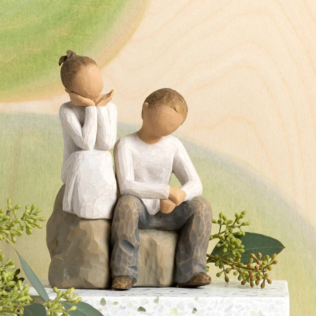 Willow Tree® Brother and Sister — alternate view