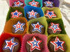 4th of July Stars Oreo's 24 per box - Bear Creek Candy Kitchen