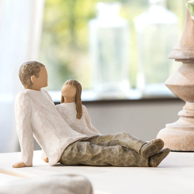 Willow Tree® Father and Daughter — alternate view
