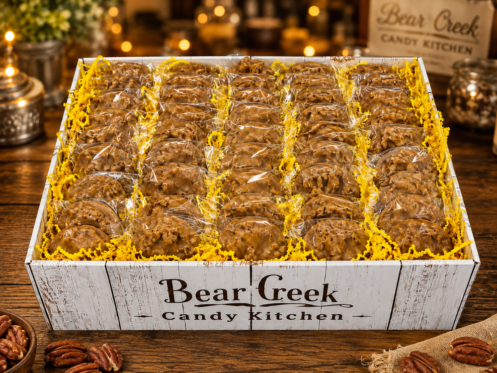 Corporate Praline Gift Box — 50 Pralines, White Box