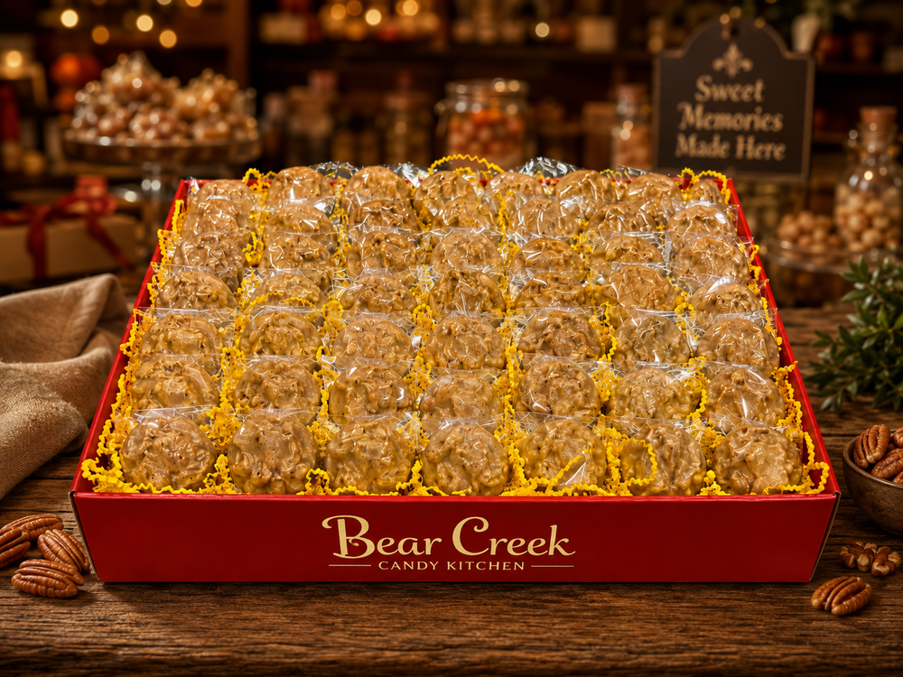 Corporate Praline Gift Box — 50 Pralines, Red Box