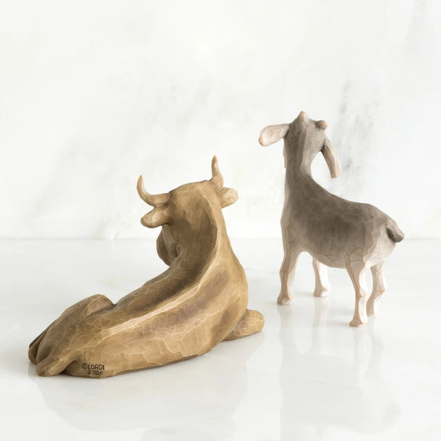 Willow Tree® Ox and Goat — alternate view