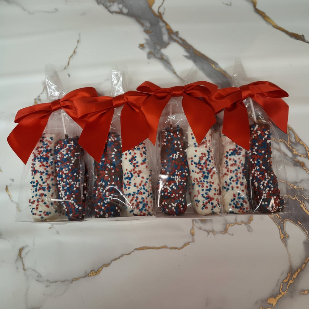 Americana Marshmallow Sticks, 4 Bags of 2 each - Bear Creek Candy Kitchen