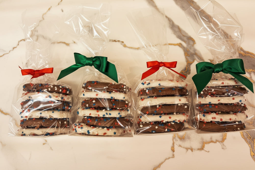 Americana Pretzels, 4 bags of 6 Pretzels - Bear Creek Candy Kitchen