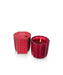 The Smell of Christmas - Plaid Ribbed Glass Candle