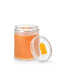 Valencia Orange - 15oz Textured Glass Candle with Lid