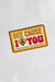 Bee Cause Sticker