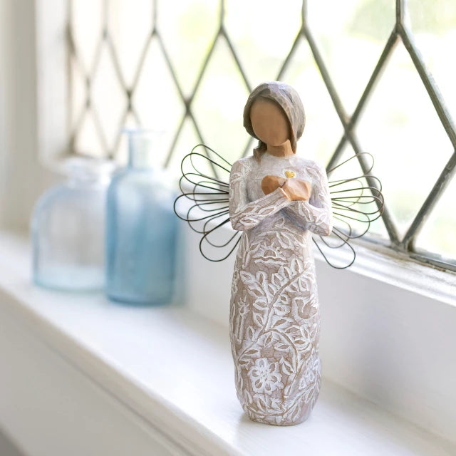 Willow Tree® Remembrance (darker skin) — alternate view