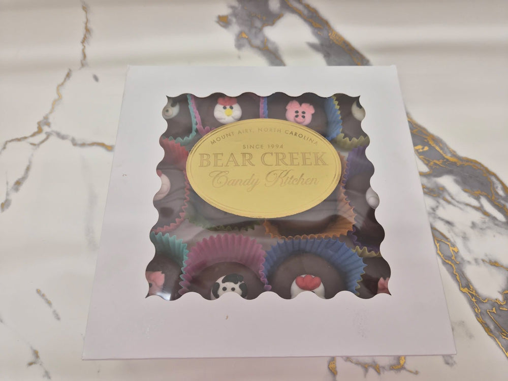 Cows, Chickens and Pigs Oreo's Hand Decorated box of 24 - Bear Creek Candy Kitchen