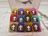 Cross White on Oreo's Hand Decorated box of 24 - Bear Creek Candy Kitchen