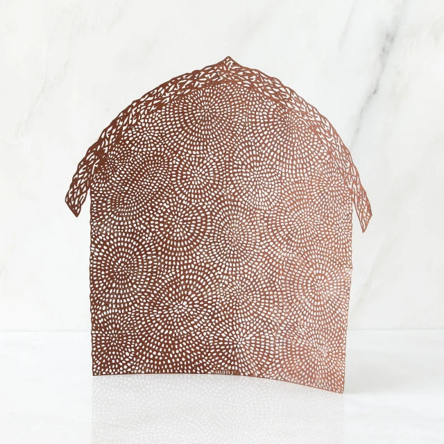 Willow Tree® Standing see through brown barn figurine standing up facing forward
