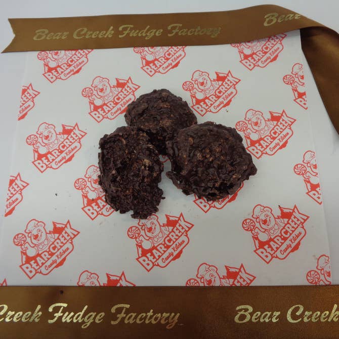 🍫Dark Chocolate Coconut Haystacks🌱 1 LB Bags - Bear Creek Candy Kitchen