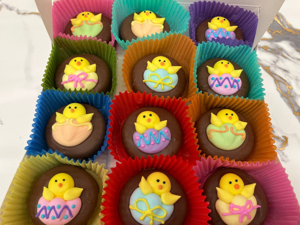 Easter Chicks in their Eggs 24 per box - Bear Creek Candy Kitchen