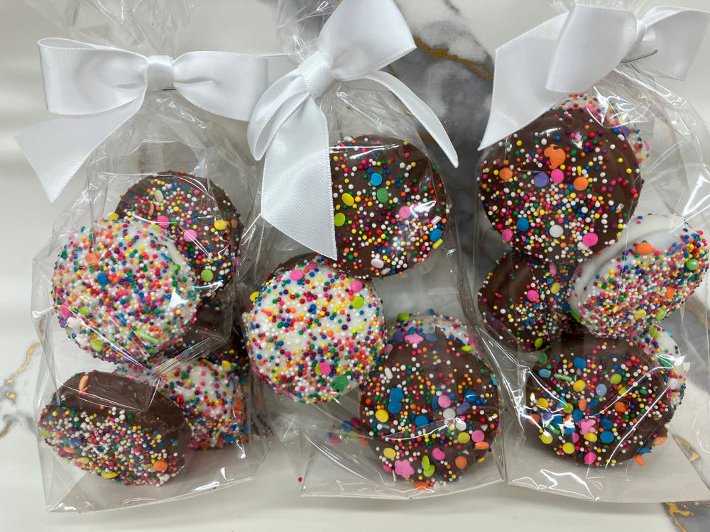 Easter Chocolate Covered Oreo's 3 bags of 4 pretzel each - Bear Creek Candy Kitchen