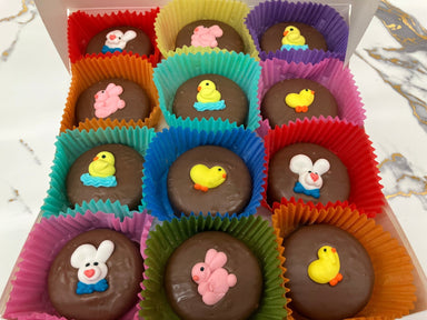 Easter Rabbits and Chicks Oreo's 24 per box - Bear Creek Candy Kitchen