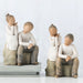 Willow Tree® Brother and Sister (darker skin tone and hair color) — alternate view
