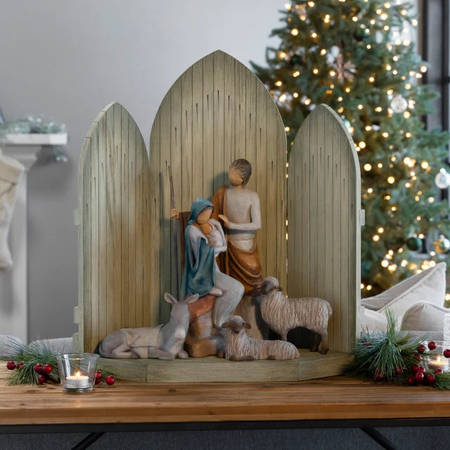 Willow Tree® The Christmas Story Complete Large-scale 6-piece Nativity Set — alternate view
