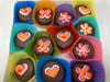 Groovy, Heart, Fun Oreo's Box of 24 - Bear Creek Candy Kitchen