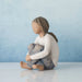 Willow Tree® Spirited Child (darker skin tone and hair color) — alternate view