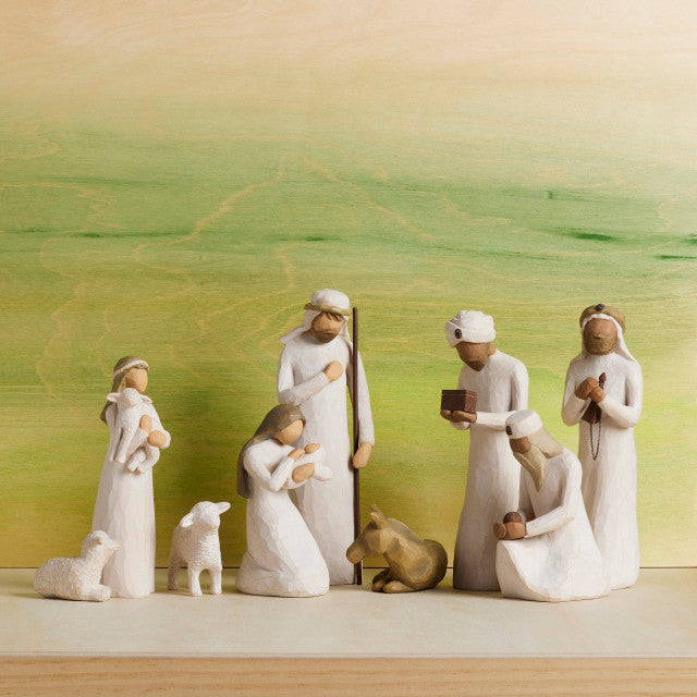 Willow Tree® Nativity Starter Figures plus The Three Wisemen, 9-piece Set — alternate view