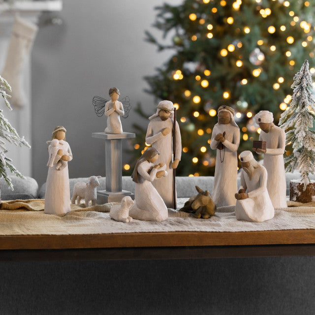 Willow Tree® Nativity Starter Figures plus The Three Wisemen and Angel, 11-piece Set — alternate view