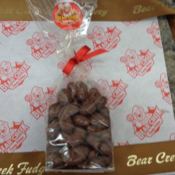 🥜Milk Chocolate Cashew Nuts🍫 1 LB Bags - Bear Creek Candy Kitchen