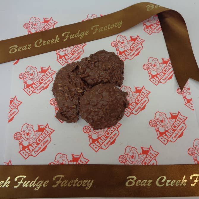 🍫 Milk Chocolate Coconut Haystacks🌴 1 LB Bags - Bear Creek Candy Kitchen