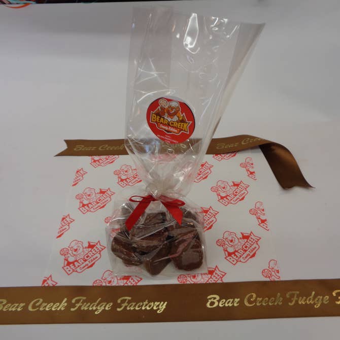 Milk Chocolate Sea Salt Caramels — 1 lb Bag - Bear Creek Candy Kitchen