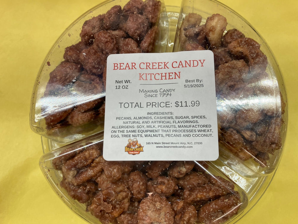 Mixed Nuts 16 oz - Bear Creek Candy Kitchen