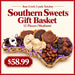 Southern Sweets Gift Basket — 12 Pieces (Medium), $58.99 — Bear Creek Candy Kitchen