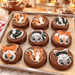Chocolate Covered Oreo Forest Animals Box of 24 in a candy kitchen setting