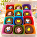 Easter Rabbits and Chicks Oreos 24 per box in a candy kitchen setting