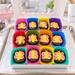 Butterfly Oreos Hand Decorated Box of 24 in a candy kitchen setting