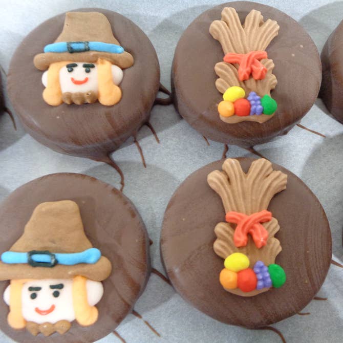 Oreo "Thanksgiving" Milk Chocolate Box of 24 - Bear Creek Candy Kitchen