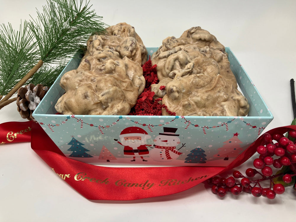 Pecan Pralines Holiday Tray — 8 Pieces - Bear Creek Candy Kitchen