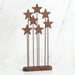 Willow Tree® Set of standing brown star figurines on wooden plaque