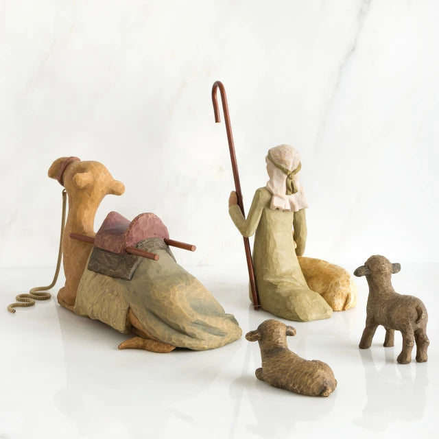Willow Tree® Shepherd and Stable Animals — alternate view
