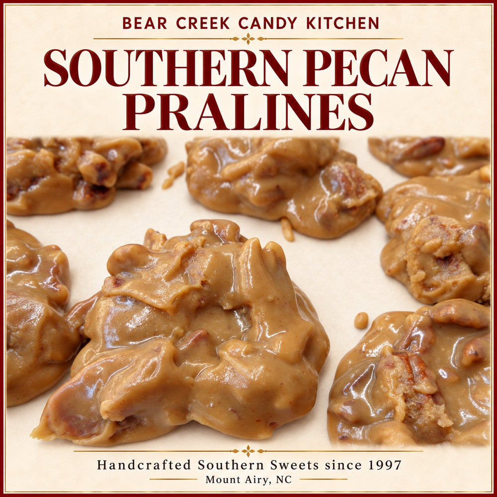 Southern Pecan Pralines — Bear Creek Candy Kitchen product graphic