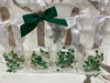 St Patrick's Day Chocolate Covered Rice Krispie Treat's on a stick 4 bags of 1 each - Bear Creek Candy Kitchen