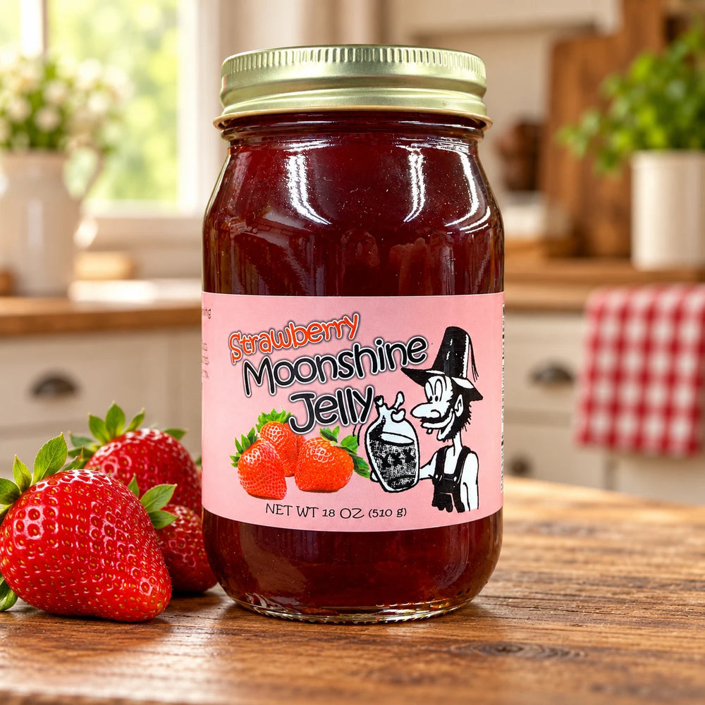 Strawberry Moonshine Jelly