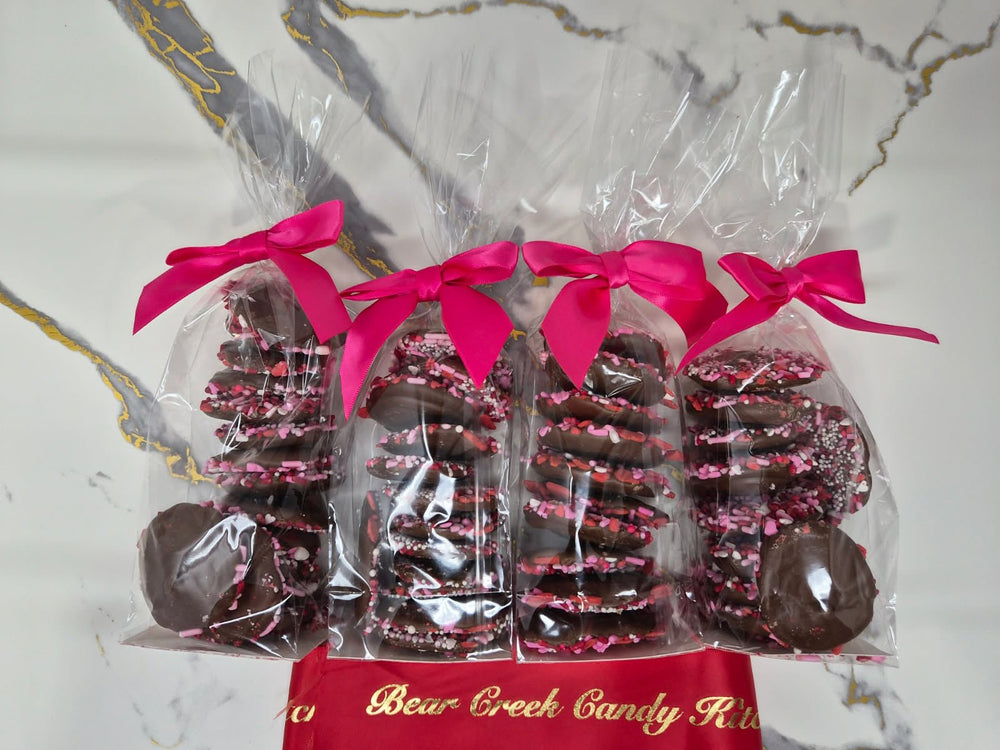 Valentines Non - Pareils 4 Bags of Oversized - Bear Creek Candy Kitchen
