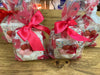 Valentines White Chocolate Graham Crackers with Sprinkles 4 Bags of 3 Graham Crackers - Bear Creek Candy Kitchen
