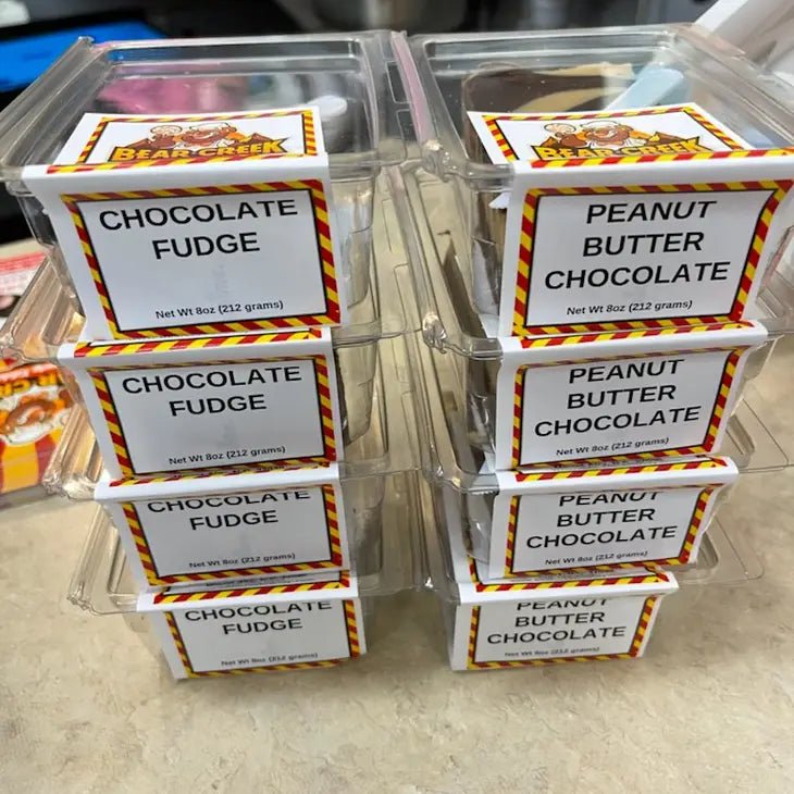 🥜Peanut Butter Chocolate Fudge 1, 2 or 3 pounds🍫 - Bear Creek Candy Kitchen